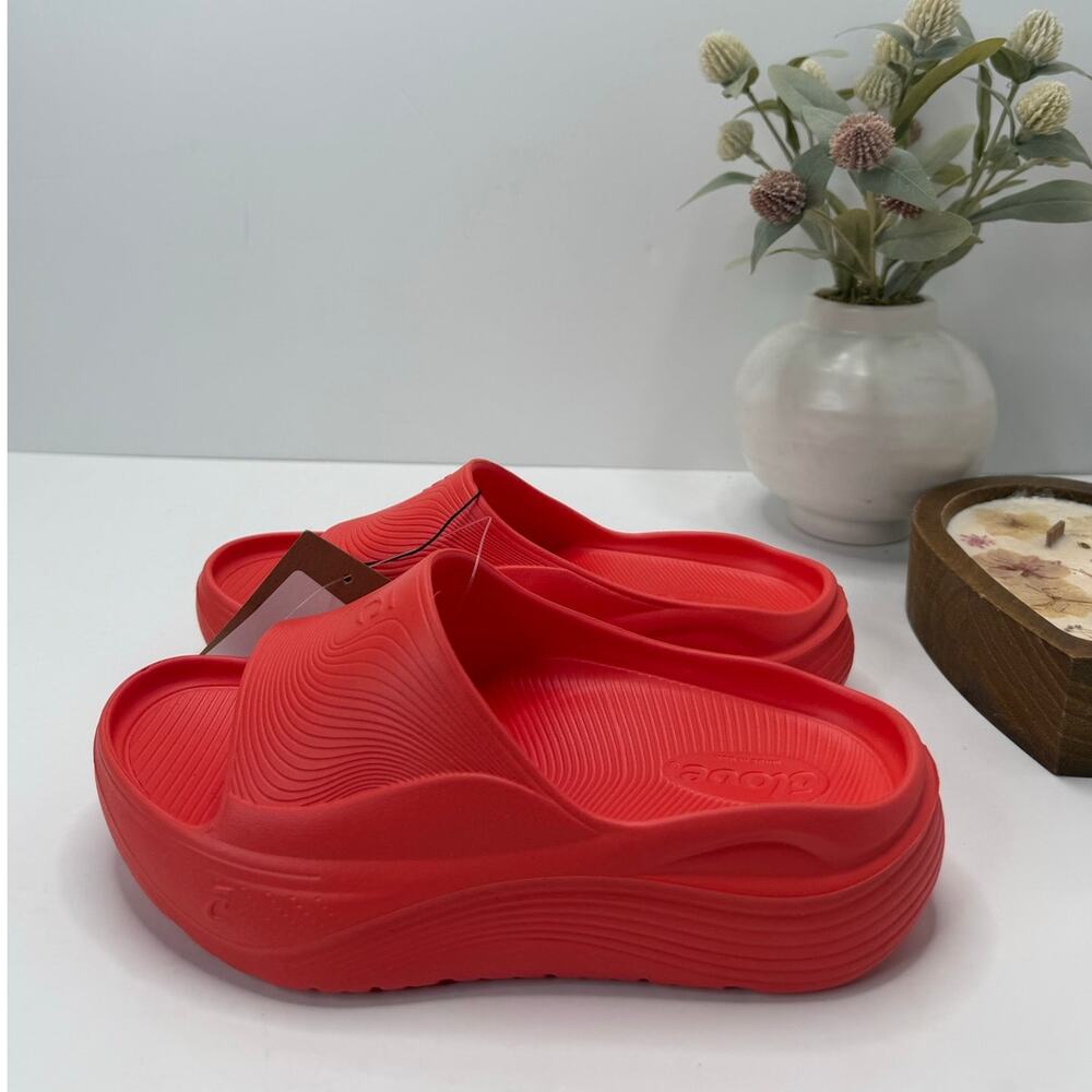 Clove Supercush Recovery Slide Comfort Lightweight Poppy Women 7/Men 6 NWOB